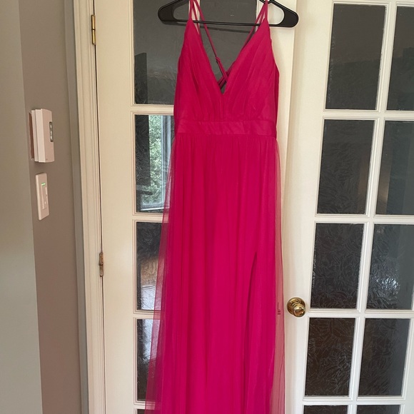 Le Chateau XXL size fuchsia dress - Picture 1 of 8